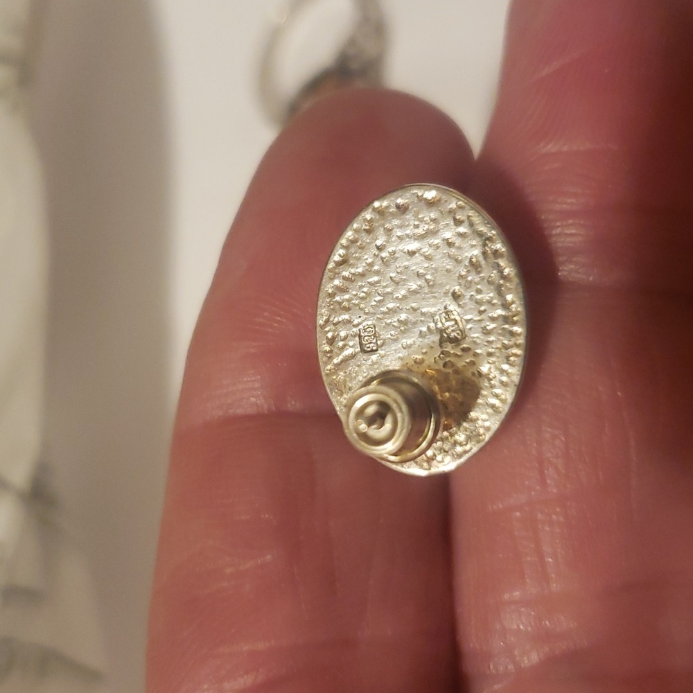 Vintage Baltic amber And 925 Set - Picture 10 of 10